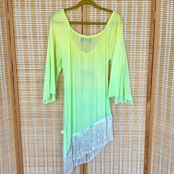 Hippy Chick made in Ibiza beautiful beachy boho  tunic dress, size S( oversized) - Picture 6 of 12